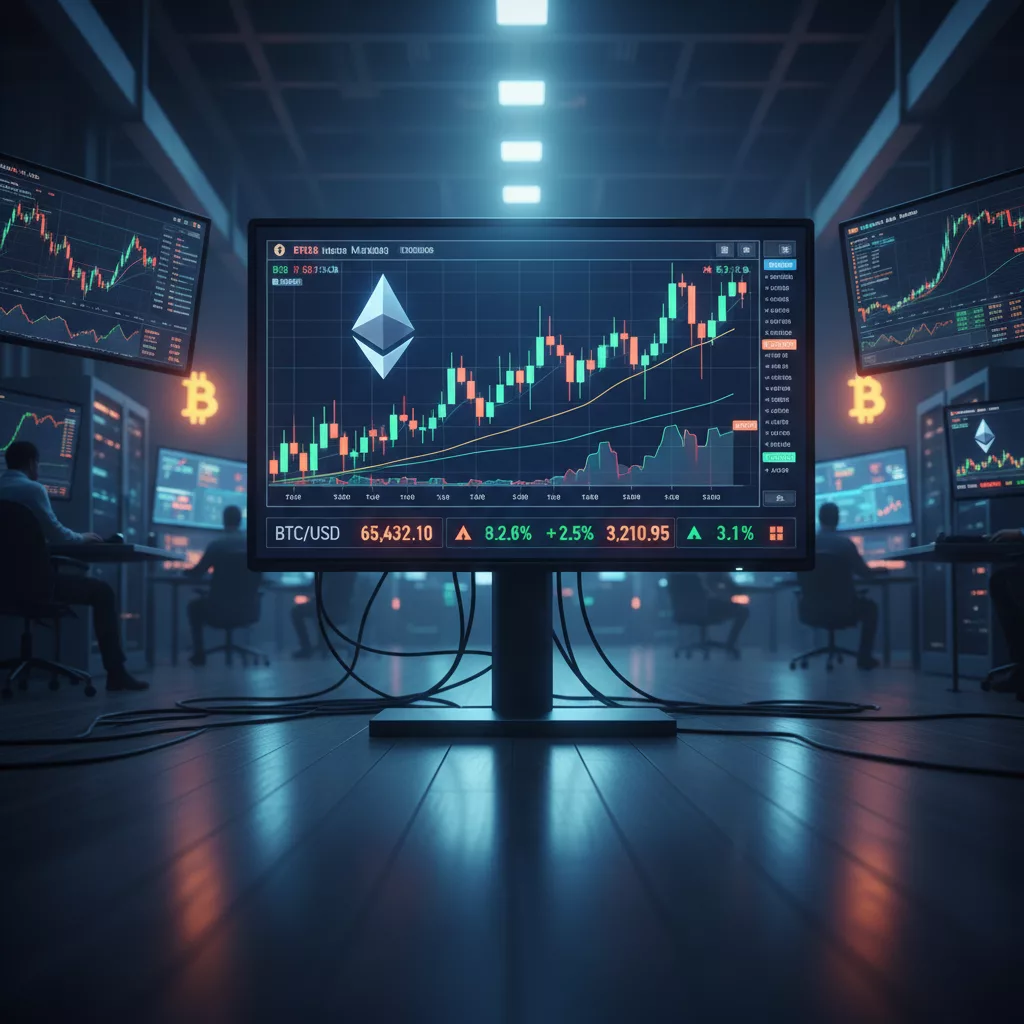 Ethereum теряет позиции к биткоину, несмотря на рекордный стейкинг ETH