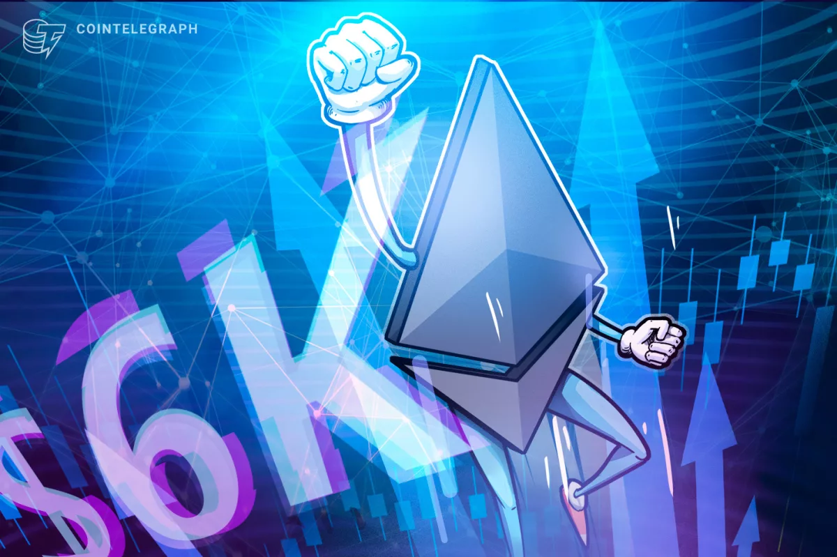 Три ключевых индикатора Ethereum указывают на потенциальный рост до $6000