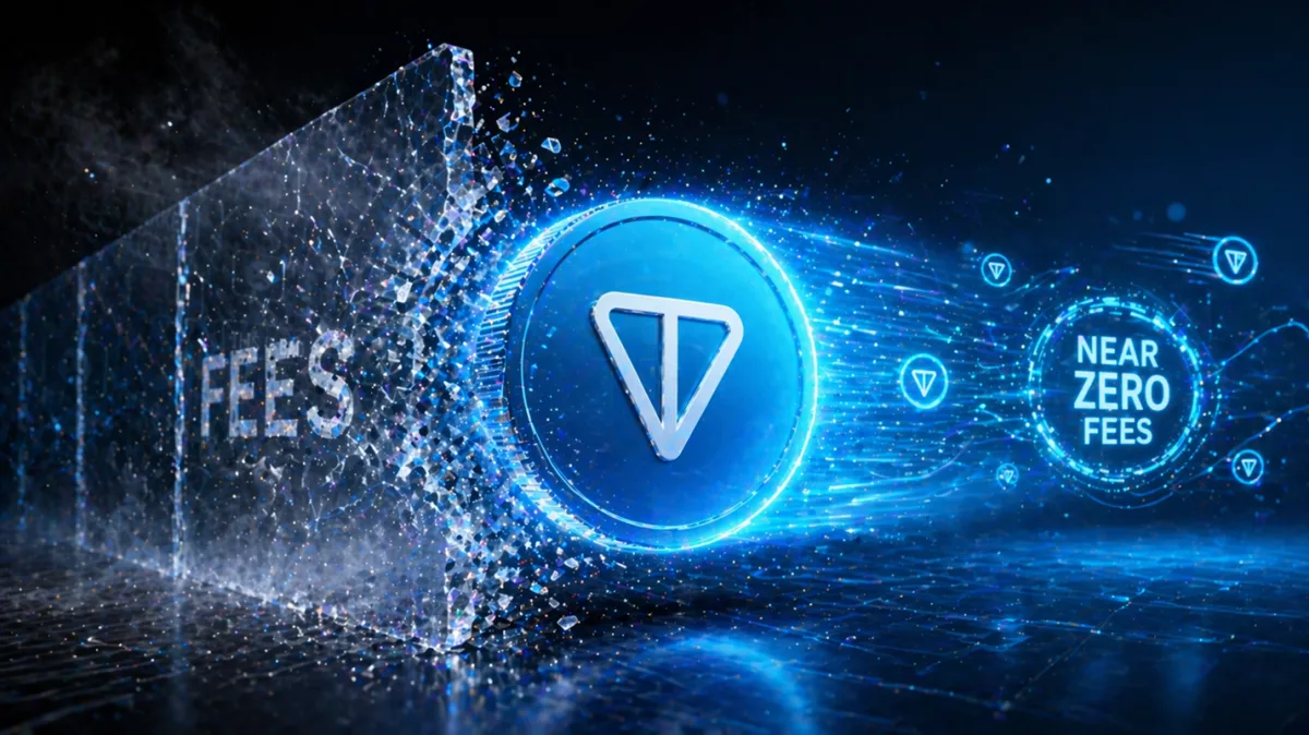 Toncoin снижает комиссии в шесть раз, стремясь к бесплатным транзакциям