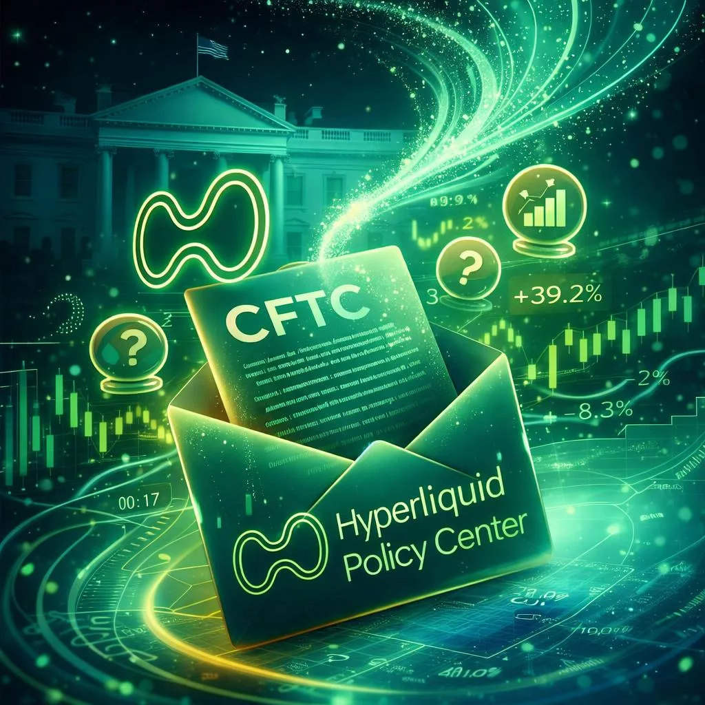 Hyperliquid Policy Center требует от CFTC гибкого подхода к регулированию прогнозных рынков