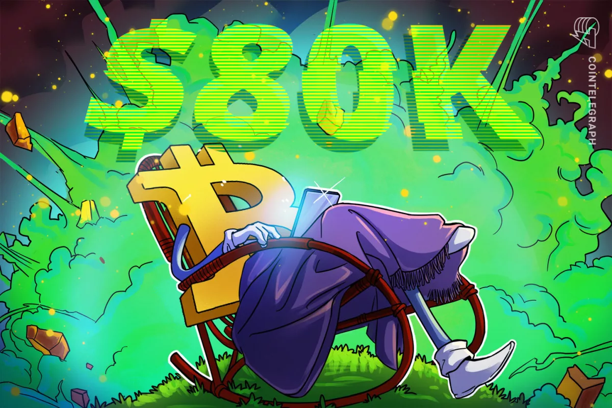 Биткоин выше $80 000: ETF привлекли $1 млрд за два дня