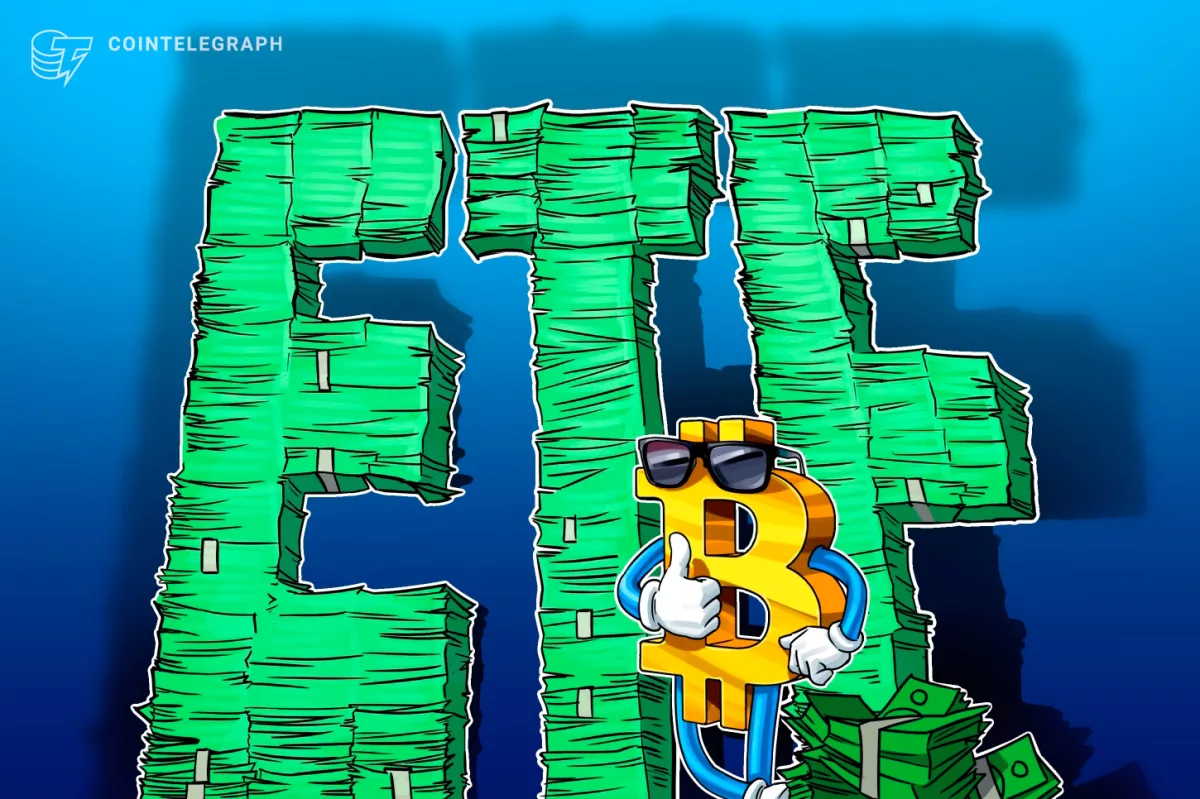 Спотовые биткоин-ETF показали рекордный приток за 9 месяцев: $7,57 млрд за 6 недель