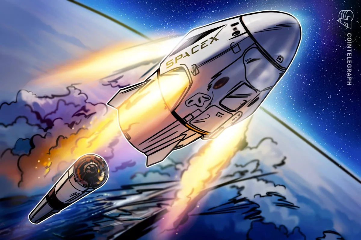Кит открыл лонг на $22,3 млн через SPCX: премия к цене SpaceX достигла 30%
